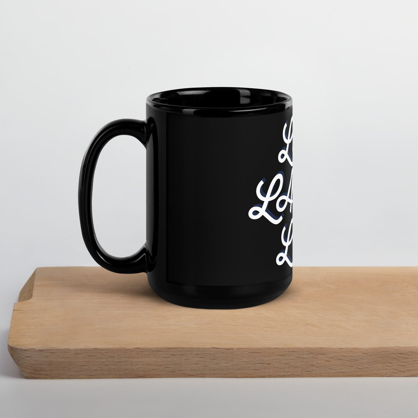 Live,Laugh,Love Black Glossy Mug